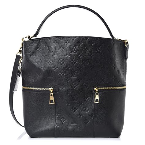 louis vuitton empreinte melie noir black|Louis Vuitton black monogram empreinte.